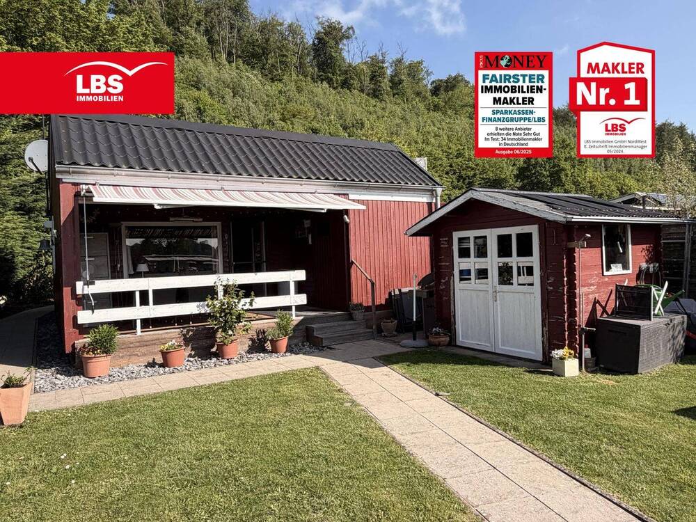 Thumbnail-Wunderschönes Ferienhaus in Vlotho mit direktem Seezugang