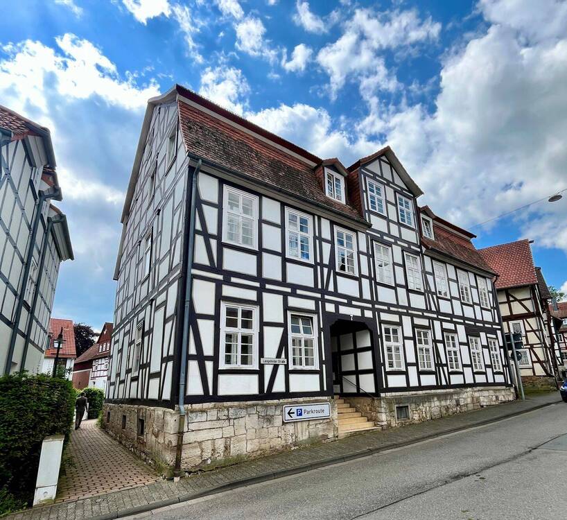 Thumbnail-Charmante 3-Zimmer-Wohnung in historischem Fachwerkhaus in der Korbacher Innenstadt