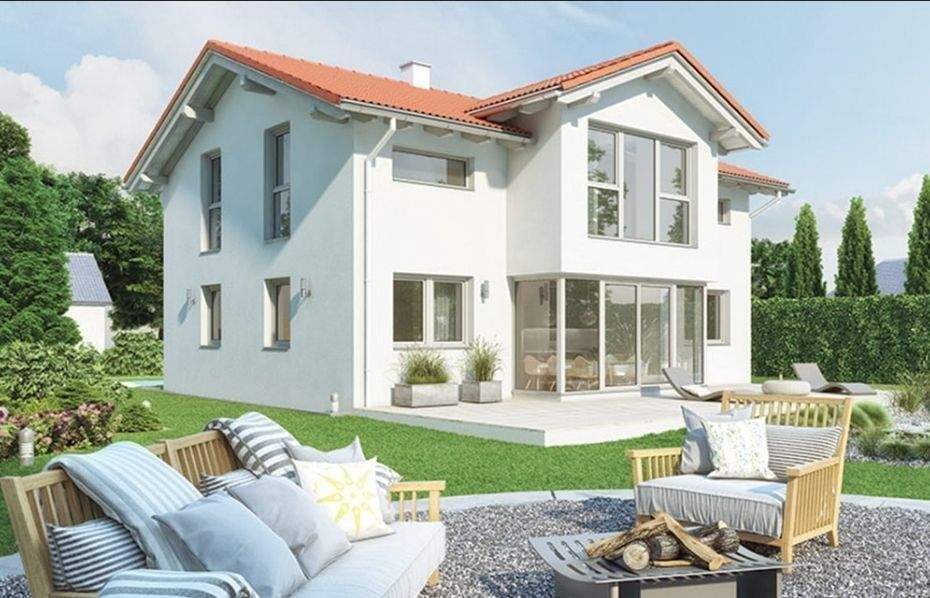 Thumbnail-NEUBAU Einfamilienhaus mit ca. 122 m² Wohnfläche plus 560 m² Grundstück in Finsing zum Verkaufen!