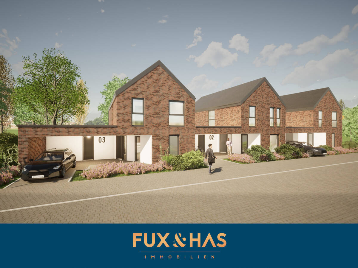 Thumbnail-VERKAUFT: Modernes Eigenheim mit Garten & Carport im KFW-40-Standard!