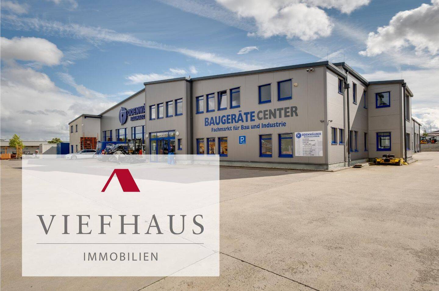 Thumbnail-Attraktives Gewerbeareal auf 8.900 m²: Repräsentatives Ausstellungs- und Verkaufsgebäude in Toplage bei Würzburg