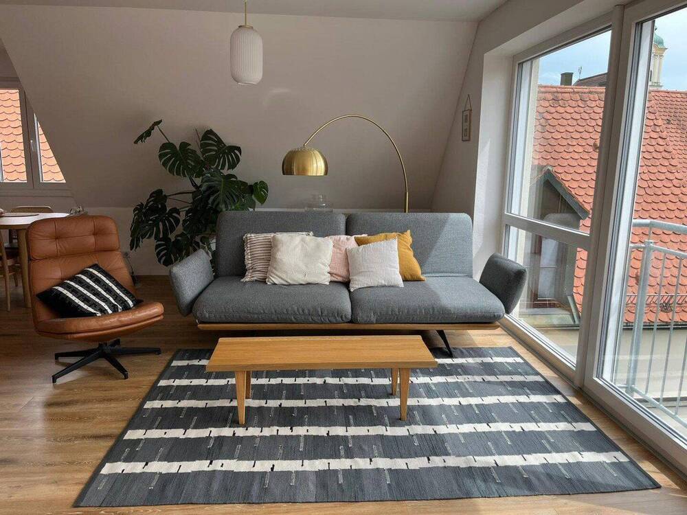 Thumbnail-Moderne Penthouse-Wohnung mit großer Sonnenterrasse und schönem Ausblick im Herzen von Abensberg