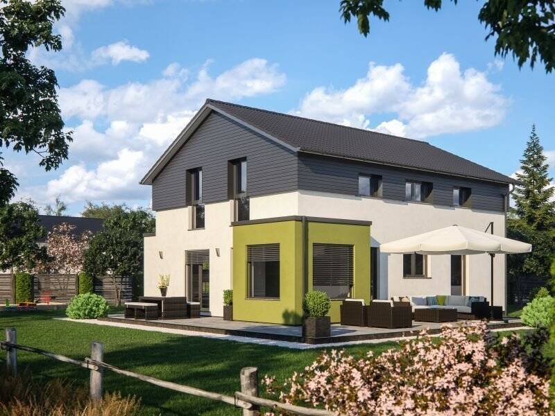 Thumbnail-So sieht Satteldach-Architektur heute aus! Ihr neues QNG Einfamilienhaus!