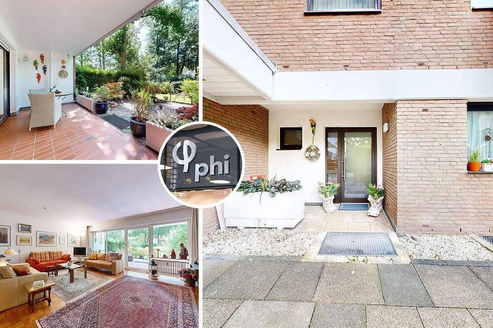 Thumbnail-PHI AACHEN - Gepflegte Maisonette-Wohnung mit Terrasse und Stellplatz in grüner Lage von Laurensberg!