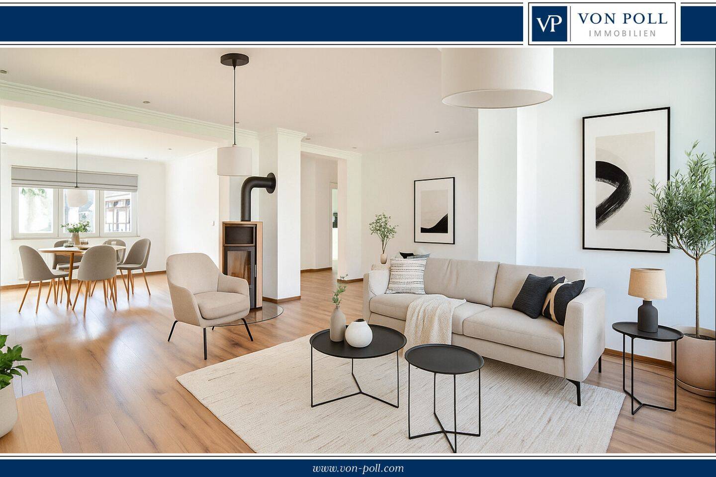 Thumbnail-Modernisiertes EFH mit ca. 147m² WFL und ca. 544m² Fläche, klimatisiert & EEK D im Duisburger Süden