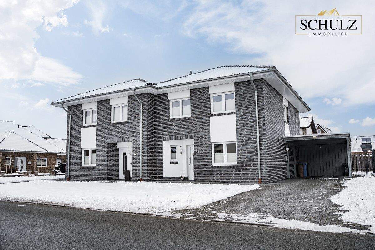 Thumbnail-Modernes Doppelhaus (Bj. 2013) in Friesoythe - Vollgeschoss, 2% AfA & Carport (Einzelkauf möglich!)