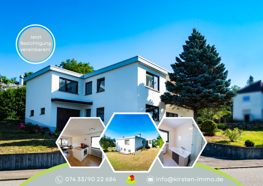 Thumbnail-Bungalow in Top-Lage von Balingen Frommern - gepflegt mit tollem Garten und traumhafter Aussicht