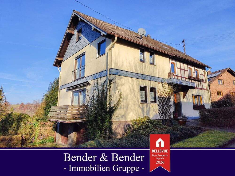 Thumbnail-***Reduziert***Ein-Zweifamilienhaus mit großem Grundstück in idyllischer Ortsrandlage zwischen Altenkirchen und HammSieg!