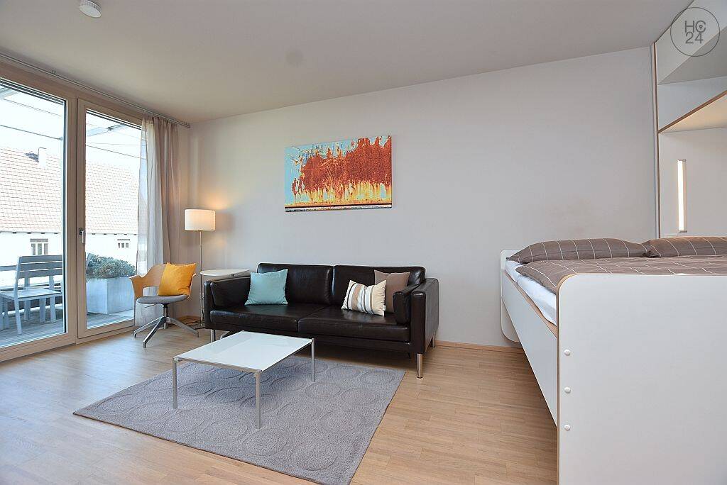 Thumbnail-Top modernes Apartment mit Terrasse in Stuttgart Plieningen zur Zwischenmiete