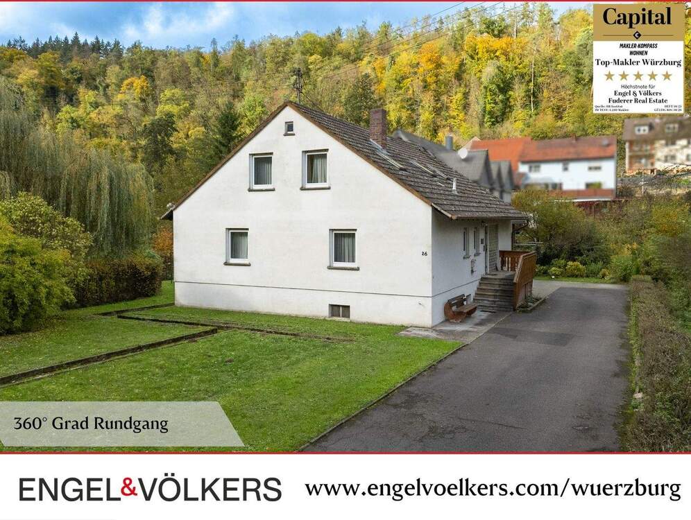 Thumbnail-Familienglück auf zwei Etagen - ruhiges ZFH mit Garten und Potenzial