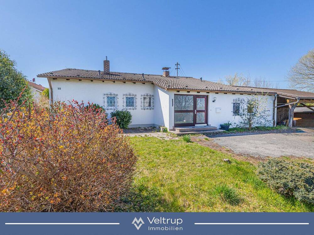 Thumbnail-INTERESSANTE KAUFGELEGENHEIT - BUNGALOW MIT VIEL ENTWICKLUNGSPOTENZIAL NAHE WEILHEIM