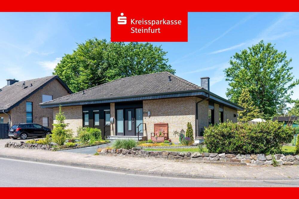 Thumbnail-Sorgloses Wohnen auf einer Ebene - Bungalow in familienfreundlicher Lage von Ladbergen.