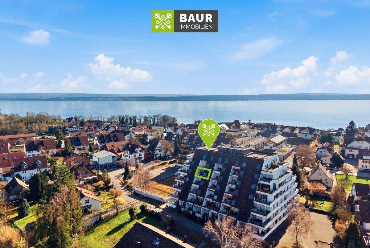 Thumbnail-Stilvoll renovierte 2-Zimmer-Wohnung mit Balkon in attraktiver Lage von Meersburg