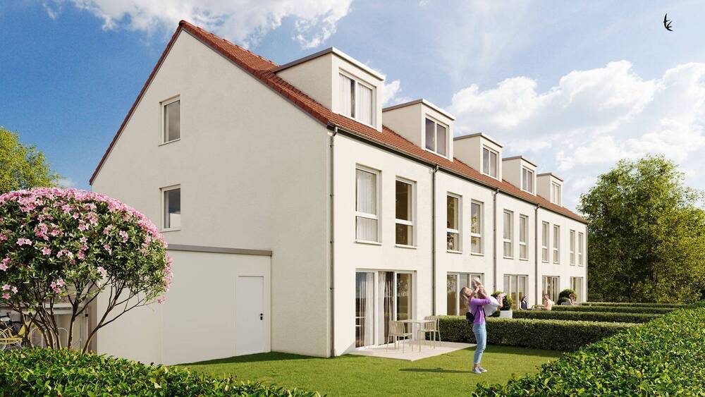 Thumbnail-Neubau Reihenhaus mit Kühloption zentral mitten in Gärten in QNG 40