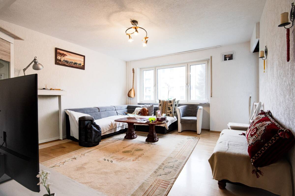 Thumbnail-Grenznah investieren - zuverlässig vermietete 3-Zimmer-ETW mit Balkon