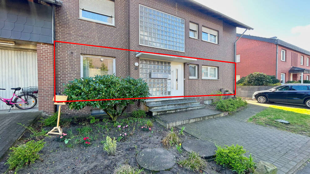 Thumbnail-Erdgeschosswohnung mit Garten und Garage - solide Gelegenheit in Ibbenbüren-Püsselbüren