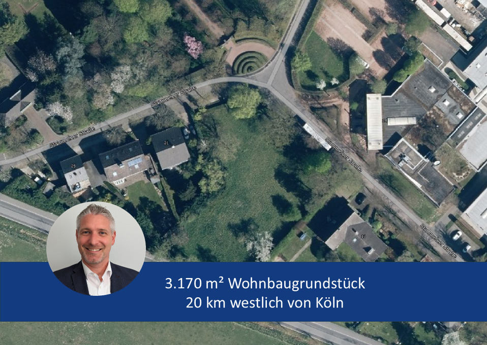Thumbnail-3.170 m² Wohnbaugrundstück in Elsdorf-Heppendorf bei Kerpen-Sindorf - 20 km westlich von Köln