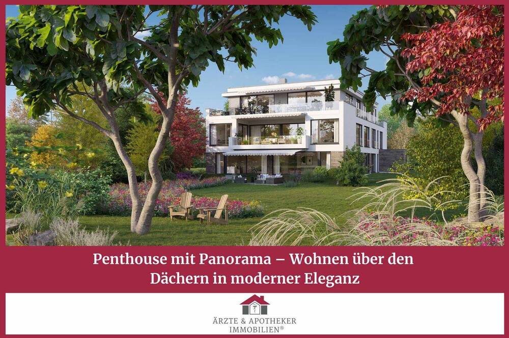 Thumbnail-Penthouse mit Panorama - Wohnen über den Dächern in moderner Eleganz