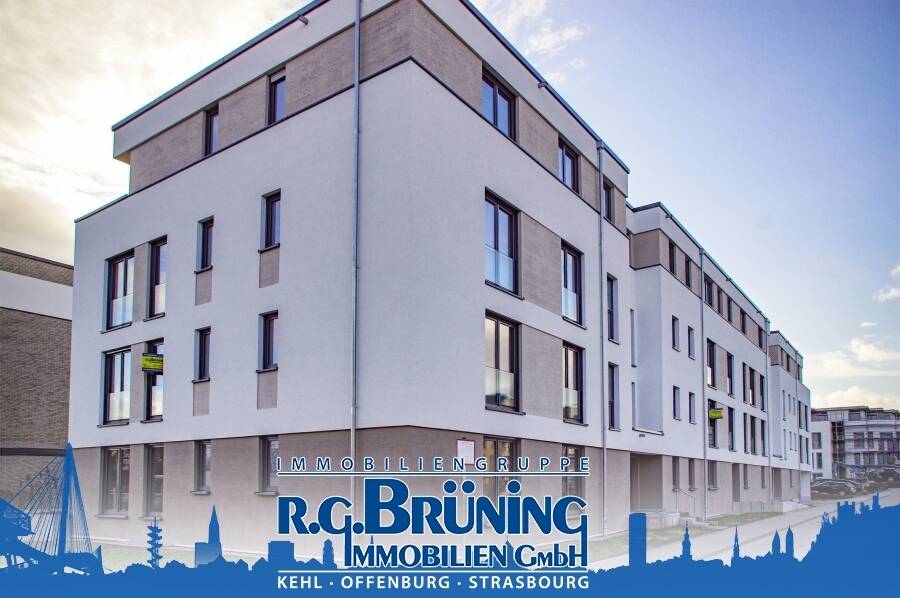 Thumbnail-Moderne 2-Zimmer-Neubauwohnung am Wasserturm in Kehl