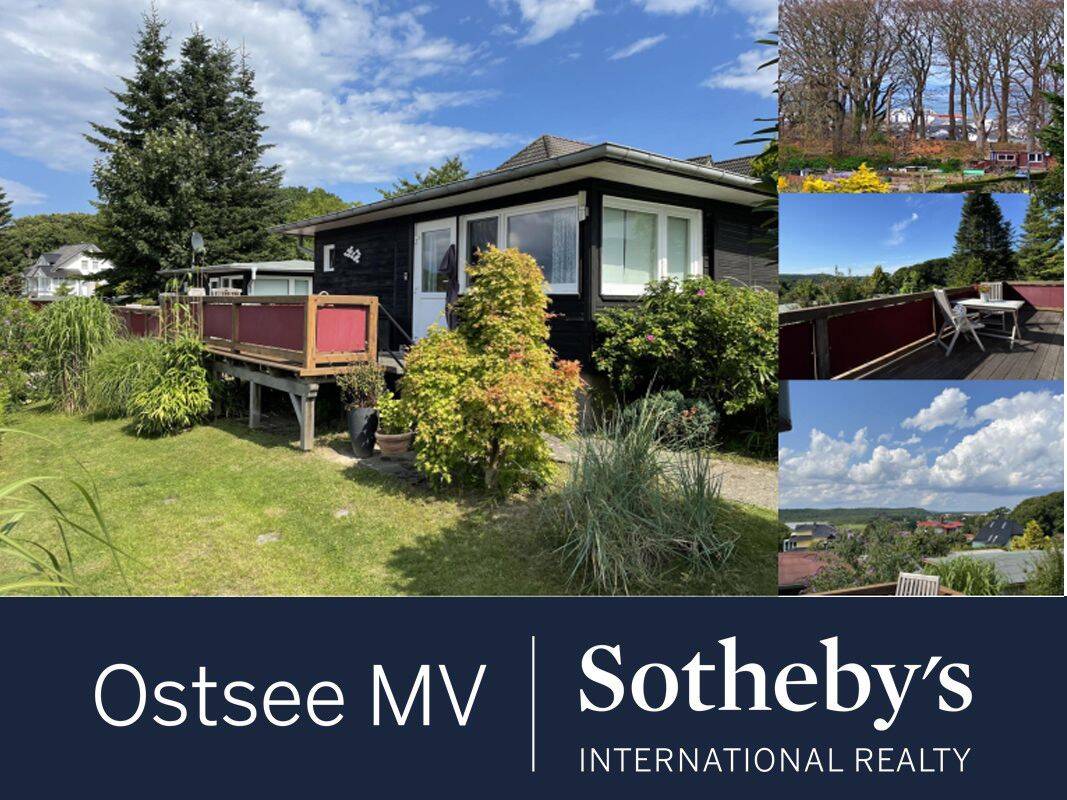 Thumbnail-Potenzielles Baugrundstück mit reizvollen Sichtachsen und 2 Ferien - Bungalows