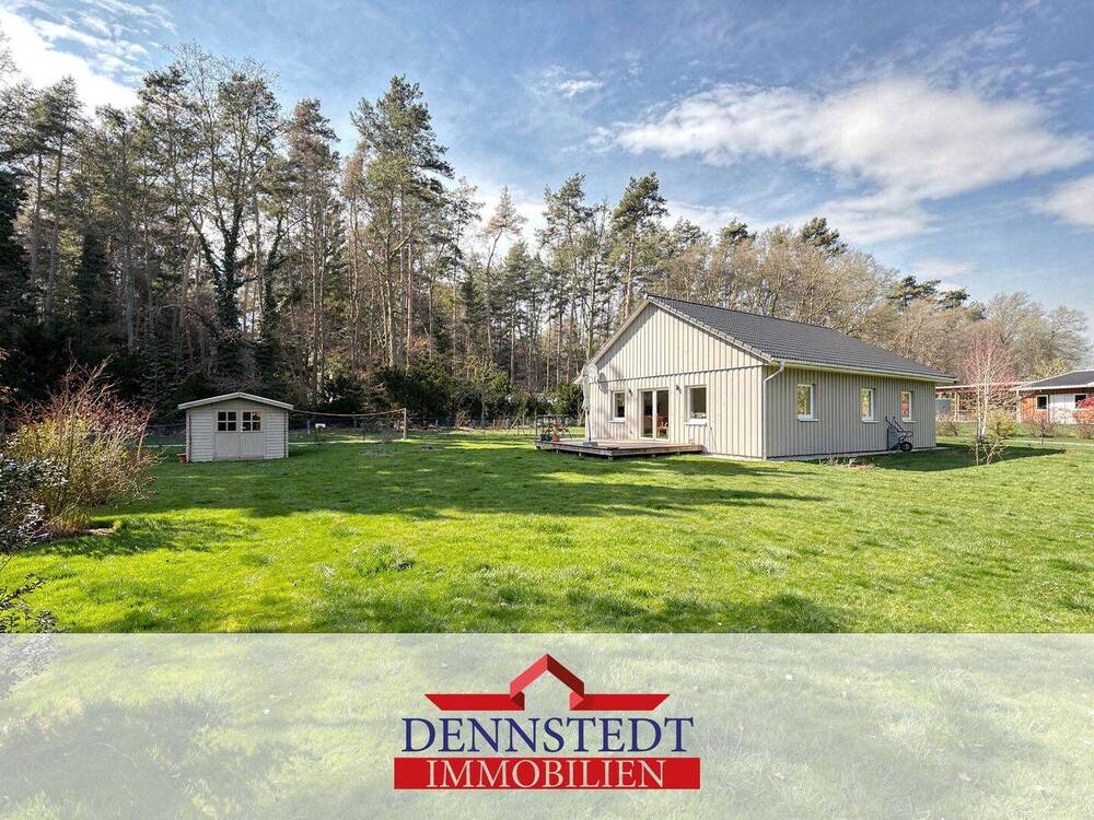 Thumbnail-Moderner Bungalow in Holzrahmenbauweise - energieeffizient, naturnah & zukunftssicher