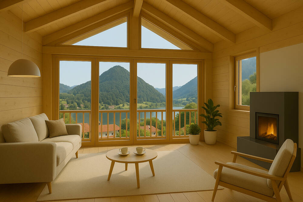 Thumbnail-Traumhaftes Panoramagrundstück in Schliersee - Seeblick in Hanglage mit Vorbescheid - echte Rarität!