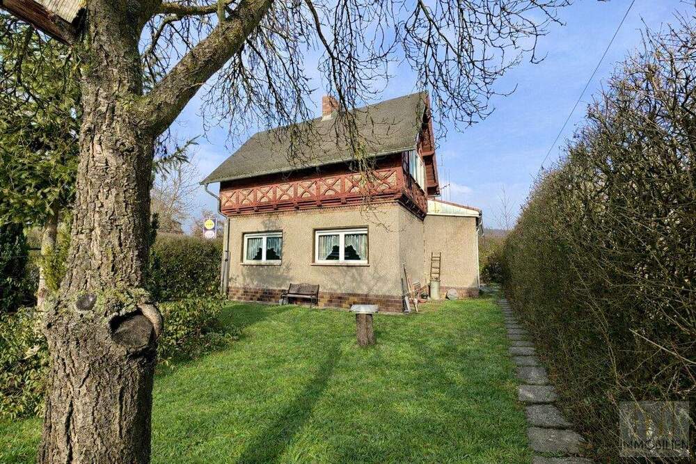 Thumbnail-Rarität mit Charme - kleines Einfamilienhaus mit Garten & Nebengelass in Rudolstadt