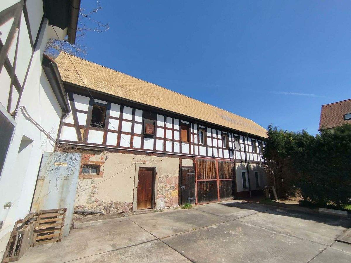 Thumbnail-Fachwerk Bauernhaus für zwei Familien - Teil eines Hofes in Dolsenhain