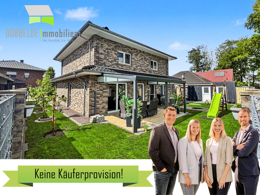 Thumbnail-Junges und modernes Einfamilienhaus am Barßeler Hafen | 170 m² | PV + Speicher