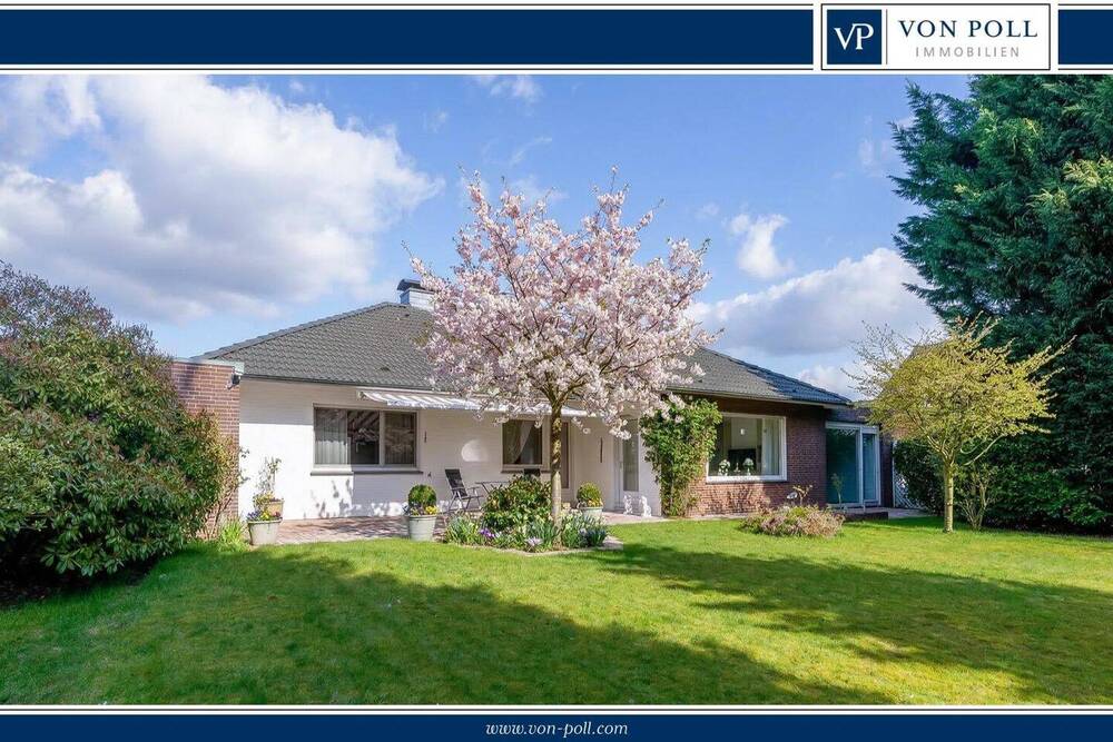 Thumbnail-Ebenerdiges Wohnglück: Top-gepflegte Immobilie für gehobene Ansprüche