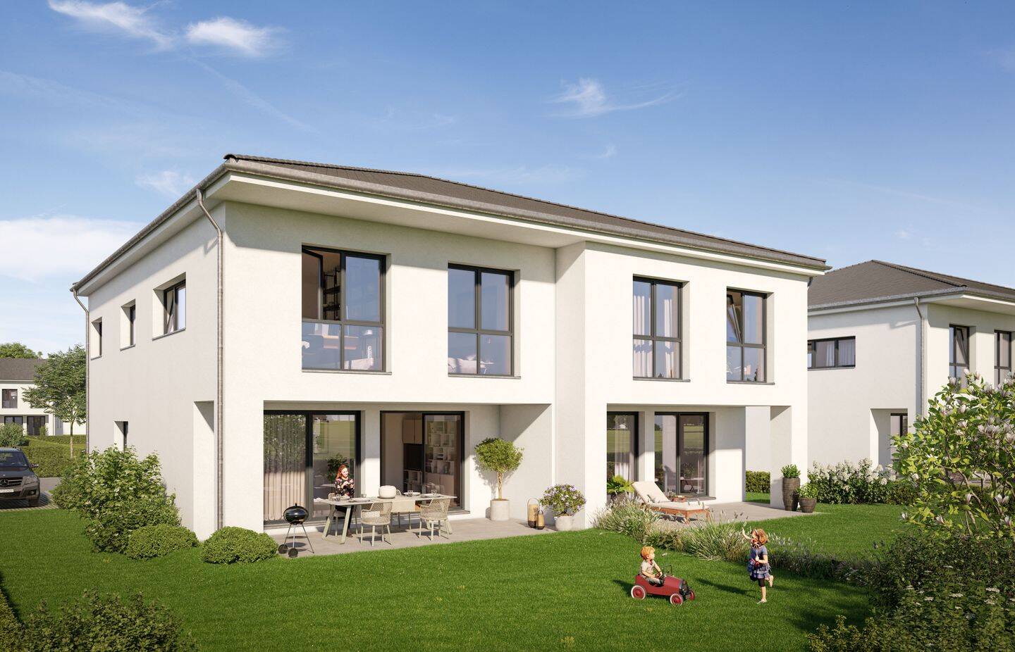 Thumbnail-Doppelhaushälfte mit Garten - 30 Min. von Berlin entfernt!