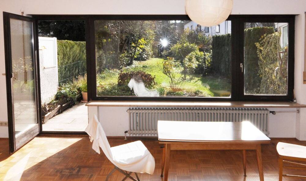 Blick Wohnzimmer