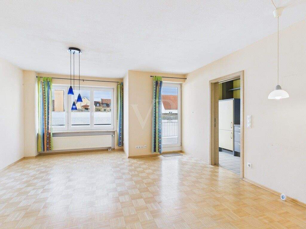 Thumbnail-Großzügige 2 ZKB mit Balkon und Tiefgaragenstellplatz in citynaher Wohnlage