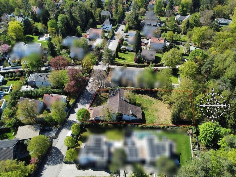 Thumbnail-Attraktives Baugrundstück in Gräfelfing bei München - naturnah und exklusiv