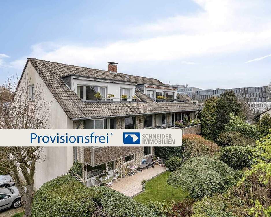 Thumbnail-Helle 3-Zimmer-Dachgeschosswohnung mit Sonnenbalkon in Ratingen-MitteOst