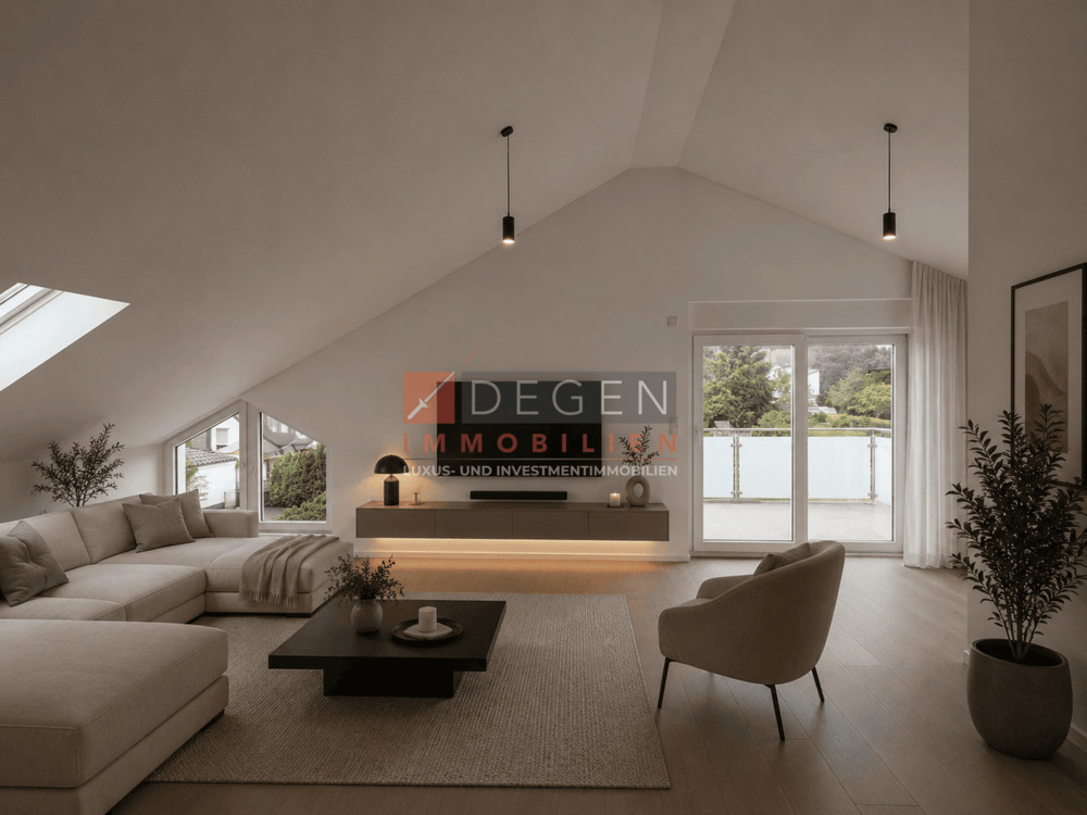 Thumbnail-Erstbezug im Dachgeschoss (2.OG): 4-Zimmer-Wohnung mit Balkon in Huckarde.