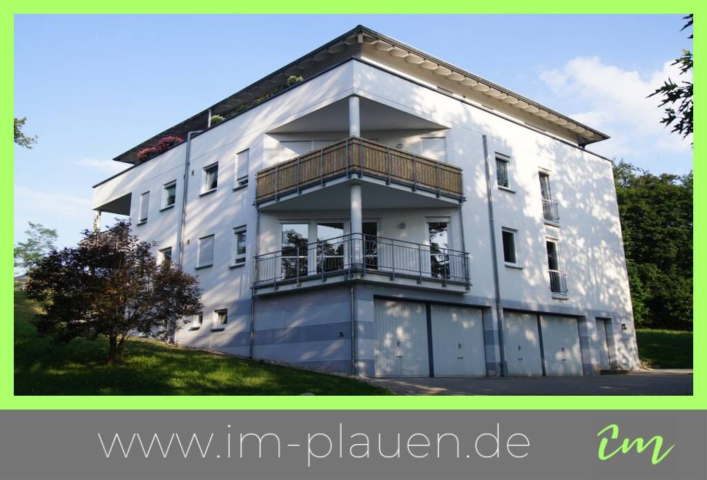 Thumbnail-2 Balkone - Bad mit Fenster - Dusche & Badewanne | 3-Zimmer-Wohnung Plauen Westend