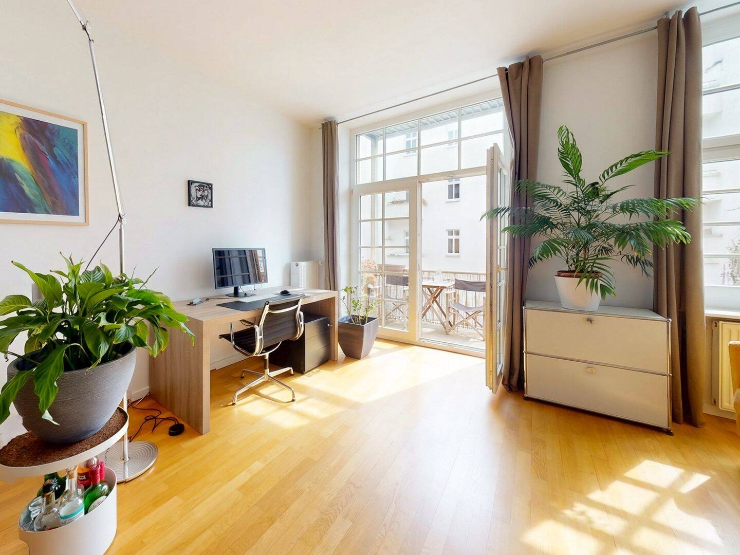 Thumbnail-Bezugsfreie Altbauwohnung mit Loft-Charakter und Balkon