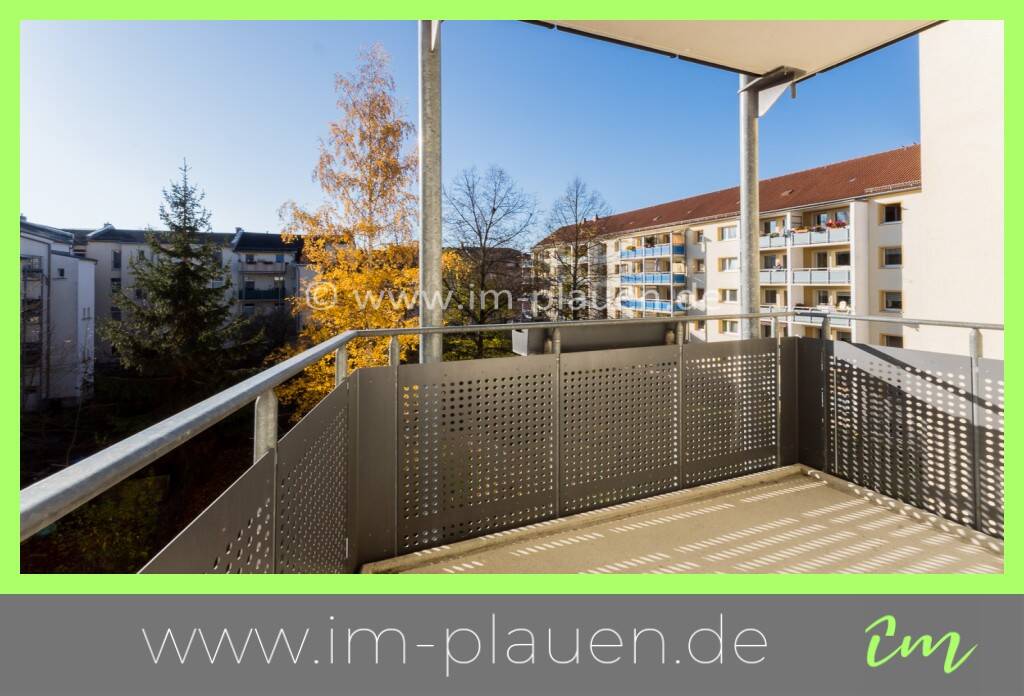 Thumbnail-Balkon - separates WC - Badewanne - 76 m² | 3-Zimmer-Wohnung Plauen Haselbrunn