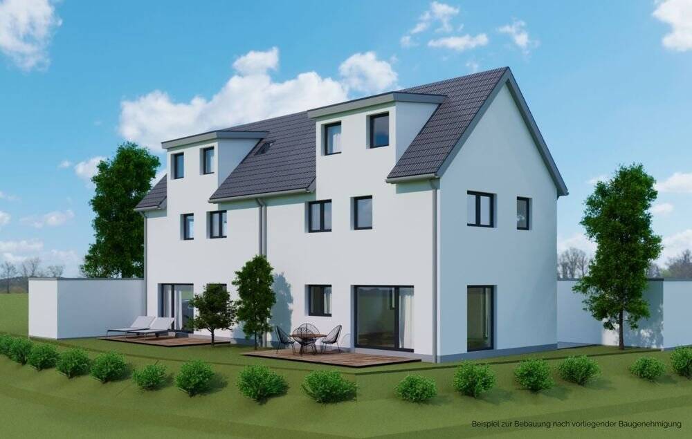 Thumbnail-Baugrundstück mit Baugenehmigung für zwei Doppelhaushälften mit je ca. 112 m² Wfl. in Gevelsberg