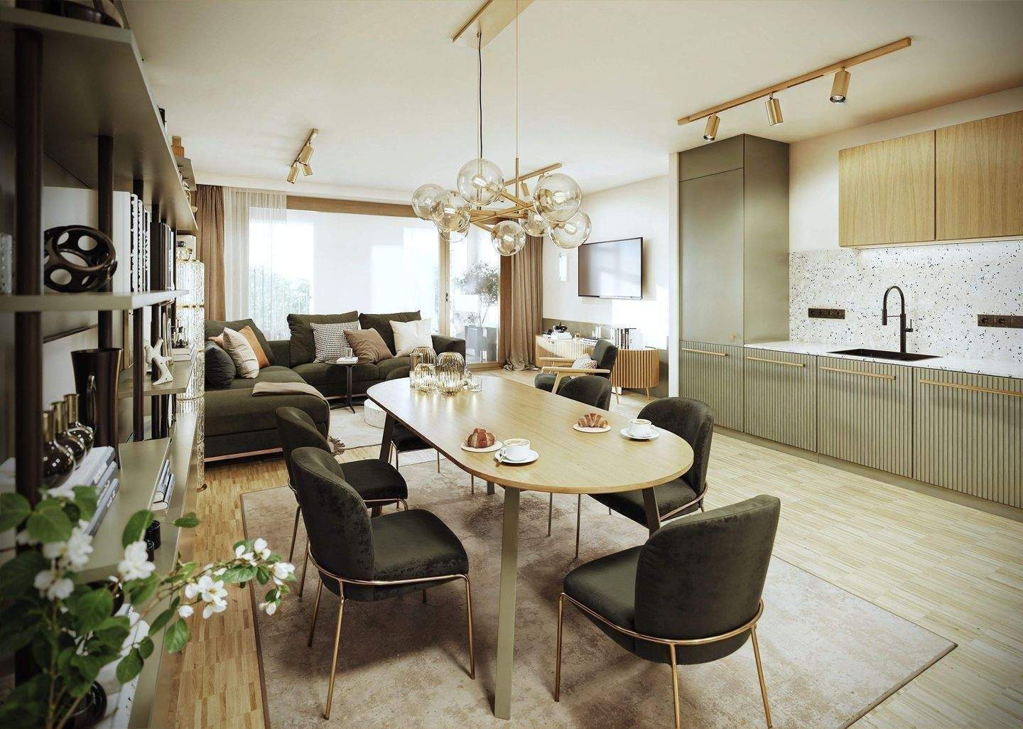 Thumbnail-6.2.4 Kochen ohne Kompromisse – 3 Zimmer mit separater Küche & Loggia