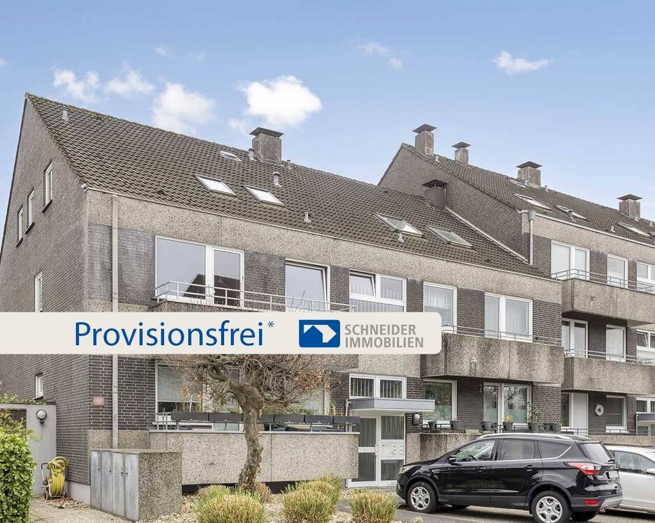 Thumbnail-3-Zimmer-Eigentumswohnung mit zwei Balkonen und TG-Stellplatz in Ratingen-Tiefenbroich