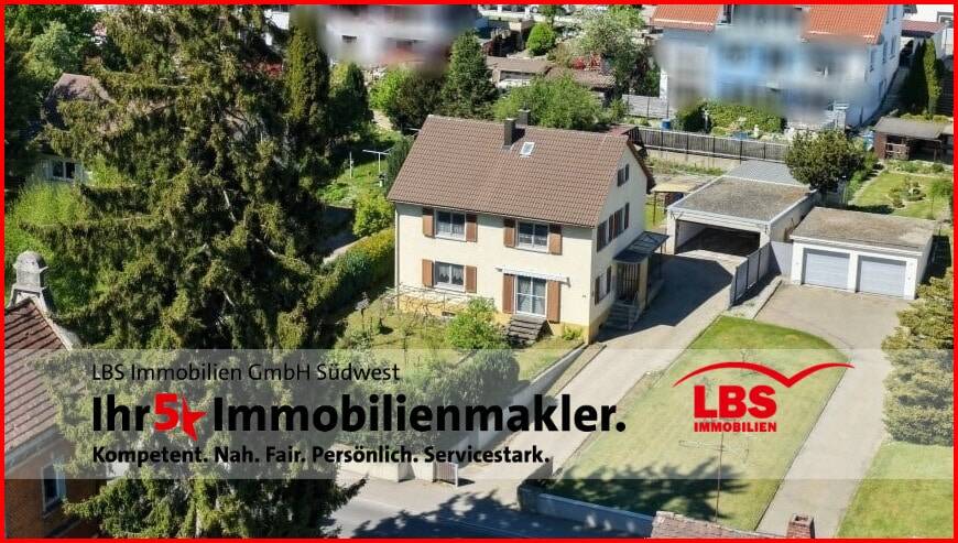 Thumbnail-Mitten in Pfullendorf! Gepflegtes Zweifamilienhaus mit großem Garten und Doppelgarage