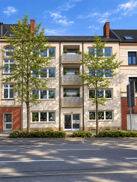 Thumbnail-*** Helle Wohnung mit Balkon in bevorzugter Wohnlage sucht nette Mieter***