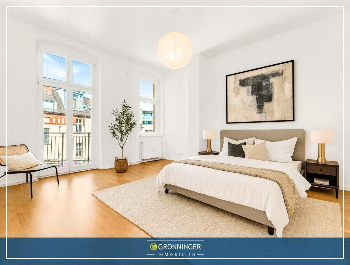 Thumbnail-Charmante 3-Zimmer Altbauwohnung mit Lift und zwei Balkonen im beliebten Wilmersdorf