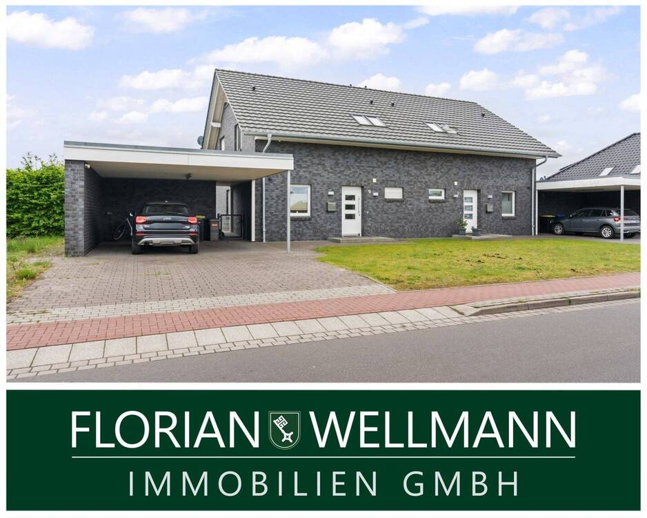 Thumbnail-Sittensen Alpershausen - Moderne Doppelhaushälfte mit viel Platz, Garten und Doppelcarport