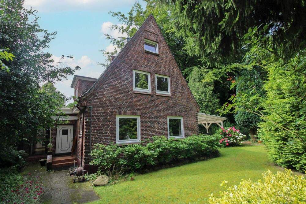 Thumbnail-Hamburger Altbaucharme mit viel Potential - Einfamilienhaus in Rissen