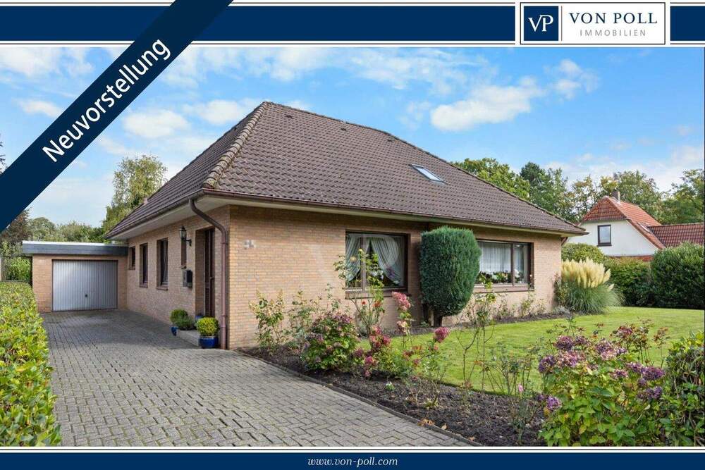 Thumbnail-Sillenstede: Gepflegter Bungalow mit ausbaufähigem Dachgeschoss