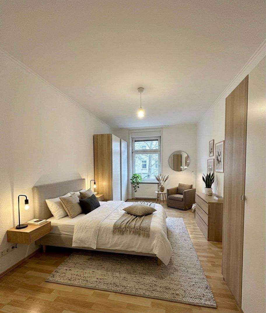 Thumbnail-Attraktive 2-Zimmer-Wohnung mit Einbauküche und großzügigem Balkon wenige Gehminuten zur Berger Straße