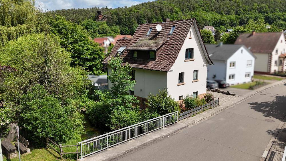 Thumbnail-++ Exklusive Wohlfühloase an der Wieslauter: Hochwertig modernisiertes Wohnhaus mit Terrassen, Sauna und Ferienhauspotenzial +++